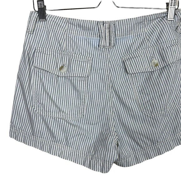 American Eagle Railroad Striped Shorts Size 6 - Picture 6 of 11
